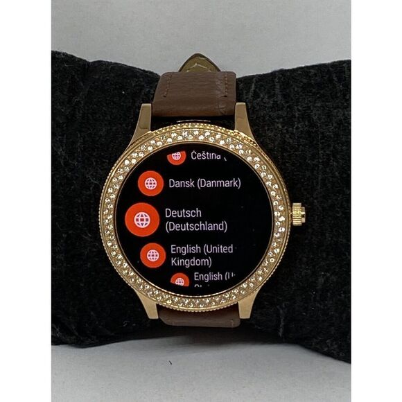 Fossil Gen 3 Authentic Genuine Smart Watch Custom Band FTW6008 LT214 - Picture 3 of 12